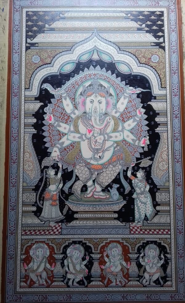 Ganesh - Pattachitra painting - Manas Kumar - 06