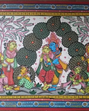 Radha Krishna - Pattachitra paintings - Susant Maharana - 18
