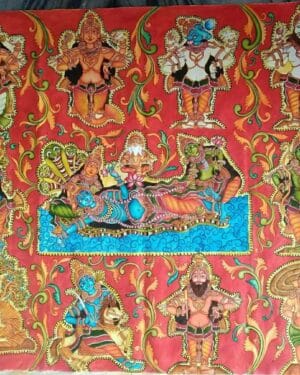 Dashavatar - Kerala Mural painting - Shikha Jha - 03