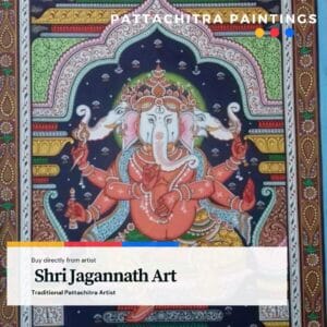 Pattachitra Painting Shri Jagannath Art