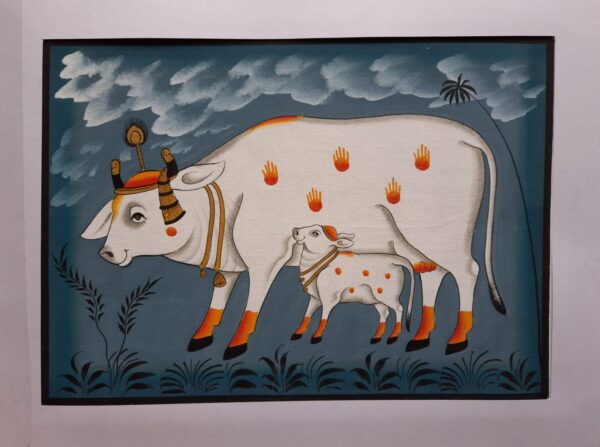 Cows - Pichwai paintings - Abishek Joshi - 01