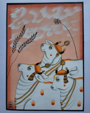 Cows - Pichwai paintings - Abishek Joshi - 06