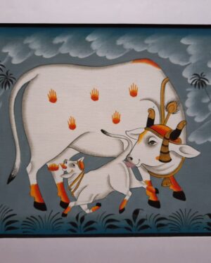 Cows - Pichwai paintings - Abishek Joshi - 13