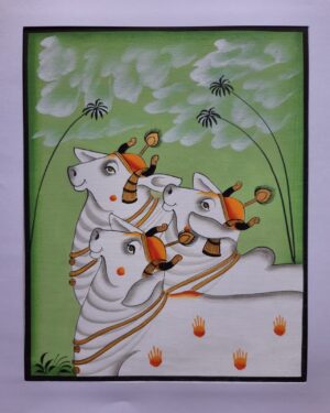 Cows - Pichwai paintings - Abishek Joshi - 15