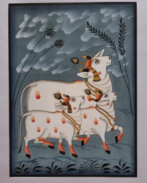 Cows - Pichwai paintings - Abishek Joshi - 19