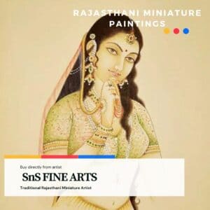 Rajasthani Miniature Painting SnS FINE ARTS
