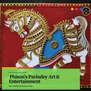 Tanjore Painting Phison's Parindey Art & Entertainment