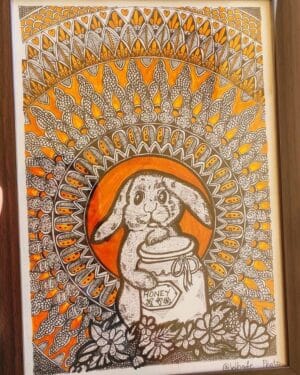 Bunny Honey - Mandala Art - Anjali Tewari - 10
