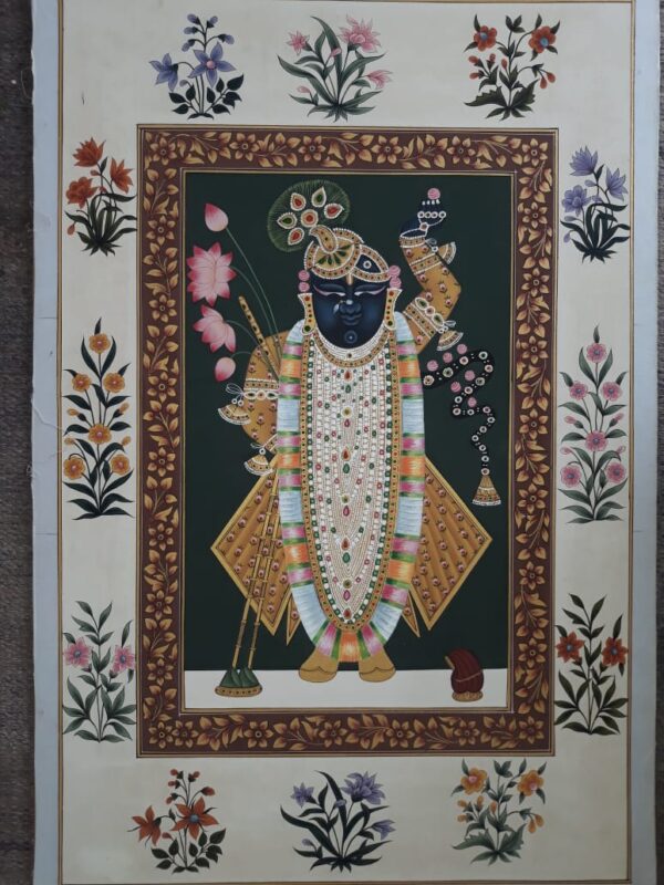 Srinath ji - Pichwai painting - Dharmendrayati - 09