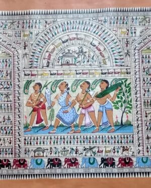 Aadivasi - Saura Tribal Art - Bibhuti Bhushan