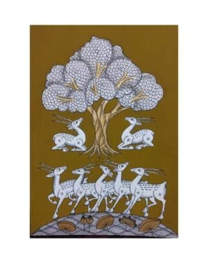 Tree of Life - Phad painting - Lokesh Joshi