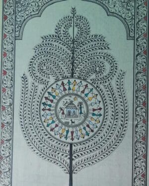 Tribal Art - Saura Art - Bibhuti Bhushan - 14