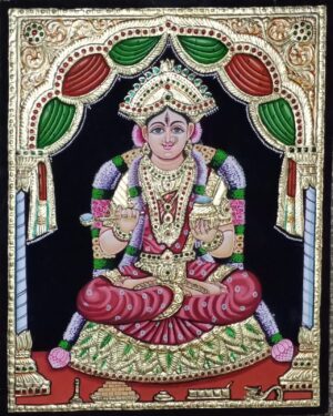 Anapoorni Tanjore Painting 12 x 15