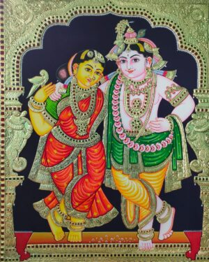 Radha Krishna Tanjore Painting 24 x 30