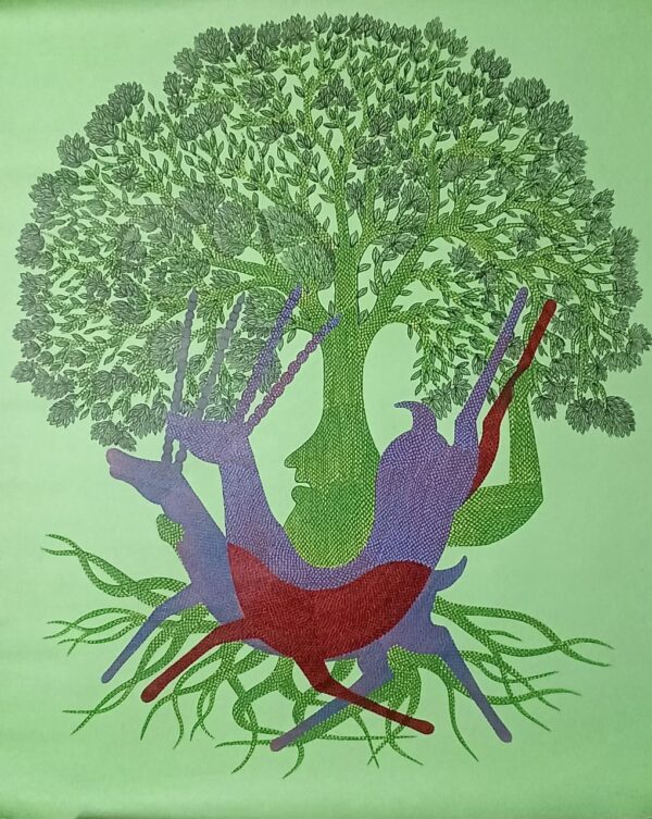 Gond Painting - Ravi Kumar - 08