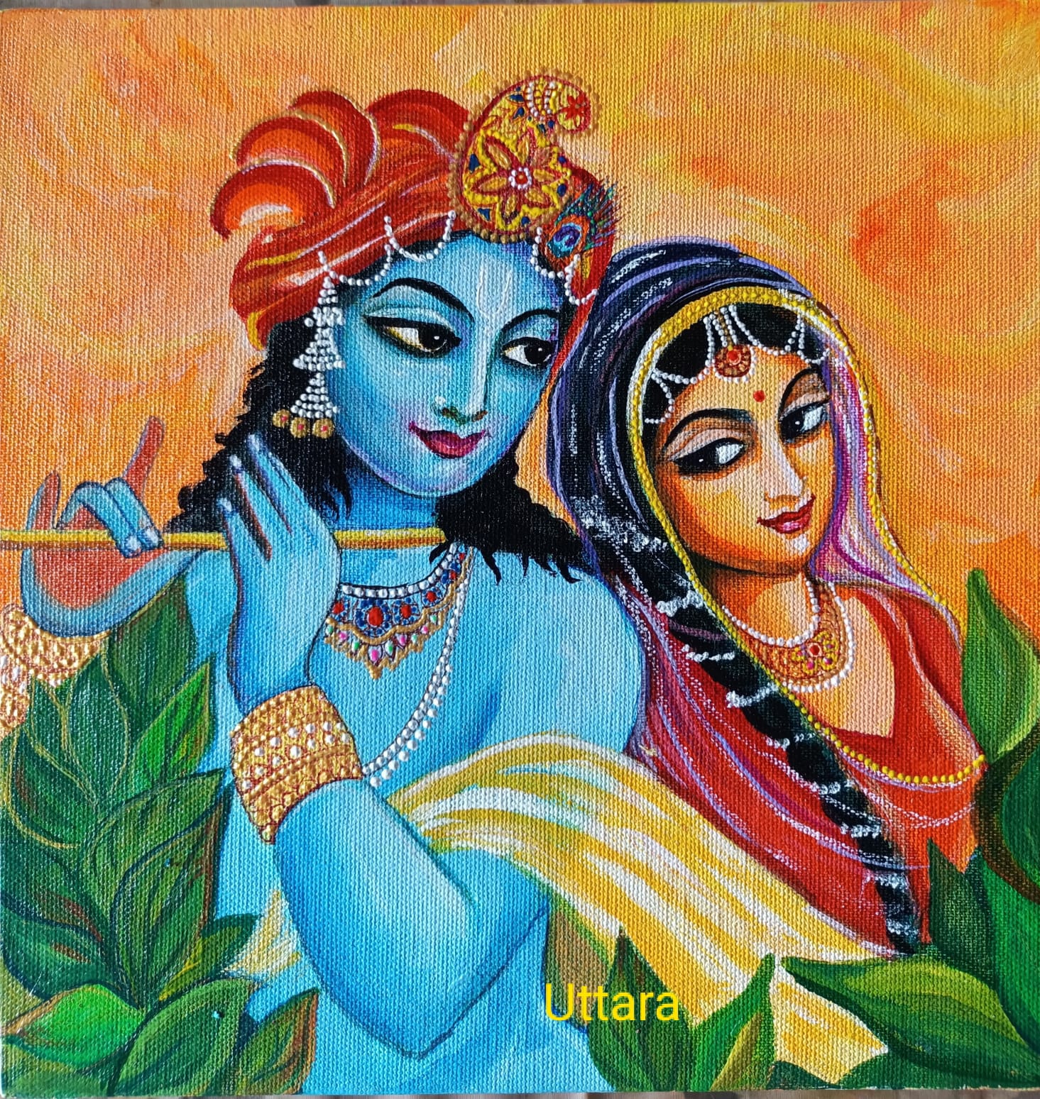 Radha Krishna Artwork Radha Krishna Artwork