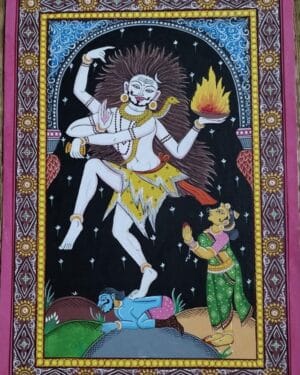 Rudra Tandav - Pattachitra - Kanhu Bisoi - 10