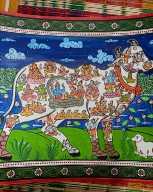Kamadhenu - Pattachitra paintings - Susant Maharana - 25