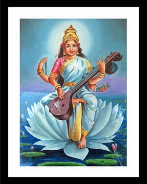 Saraswati is the Hindu goddess of knowledge
