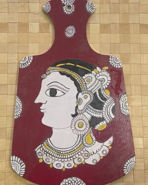 Kalamkari face - Indian handicraft - Shanti -01