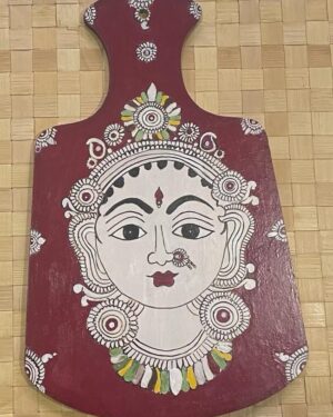Kalamkari face - Indian handicraft - Shanti -02