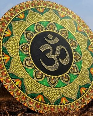 Om Mandala - Mandala Art - Nisha - 45