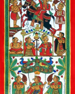 Pabuji Maharaj Phad - Phad paintings - Abishek Joshi - 52