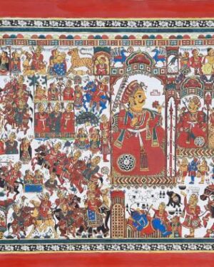 Pabuji Maharaj Phad - Phad paintings - Abishek Joshi - 66