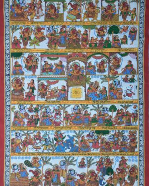 Shree Ganesh Chalisa - Phad paintings - Abishek Joshi - 70