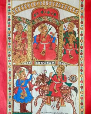 Kingdom - Phad paintings - Abishek Joshi - 85