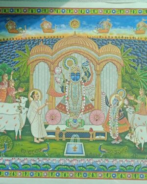 Srinath Ji - Pichwai painting - Daulatram - 25