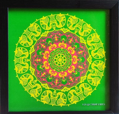 36 Mandala Art Archives - International Indian Folk Art Gallery