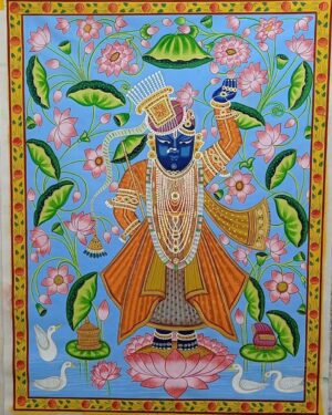 Kamalam Srinathji - Pichwai painting - Rohil - 15