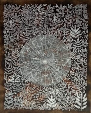 Spider net - Warli art - Krushna - 12