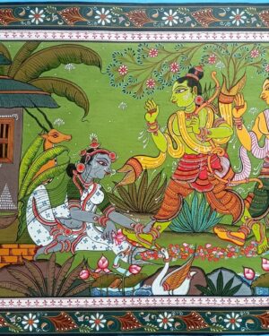 Shabari's Devotion - Pattachitra paintings - Susant Maharana - 31