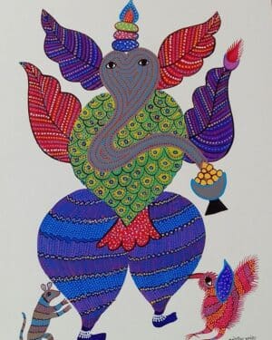 Bheel Pithora Painting - Gloriya - 18