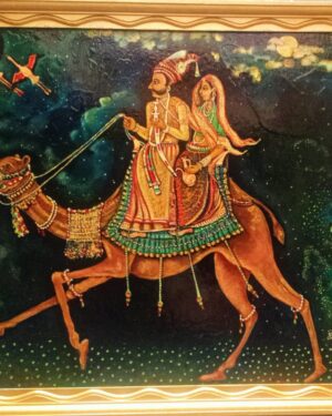Dhola Maru, a love story - Indian Art - Pooran Poori - 23