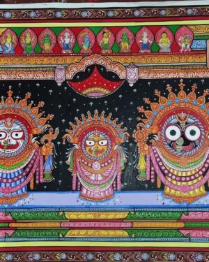 jagannath golden vhes - Pattachitra paintings - Susant Maharana - 32