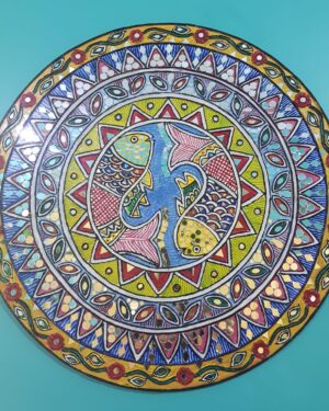 Madhubani Lippan Art - Preeti - 01