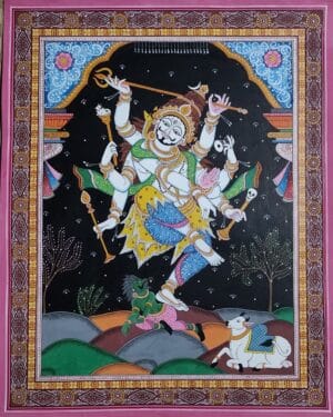 Lord Natraj - Pattachitra - Kanhu Bisoi - 12