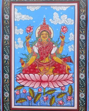 Maa Lakshmi - Pattachitra paintings - Susant Maharana - 38