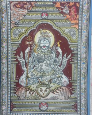 Shiva Story - Pattachitra paintings - Susant Maharana - 42
