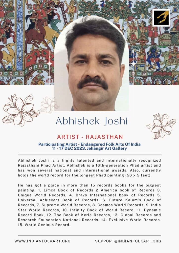 Abhishek Joshi Jehangir Art Gallery Dec23