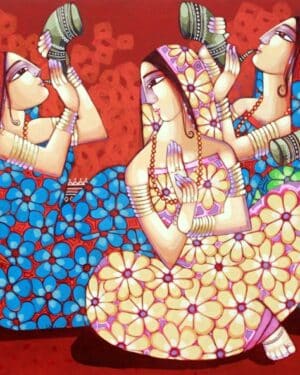 Indian Art - Shekar Roy - 15