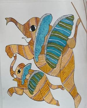 Gond Painting - SHanthi - 07