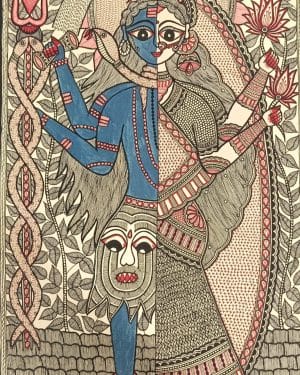 Madhubani painting - Avdhesh Kumar - 20