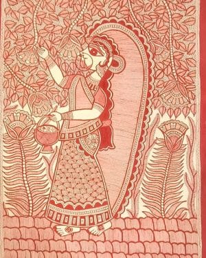 Madhubani painting - Avdhesh Kumar - 21