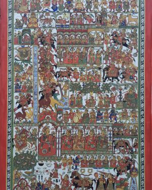 Pabu ji Phad - Phad paintings - Abishek Joshi - 103