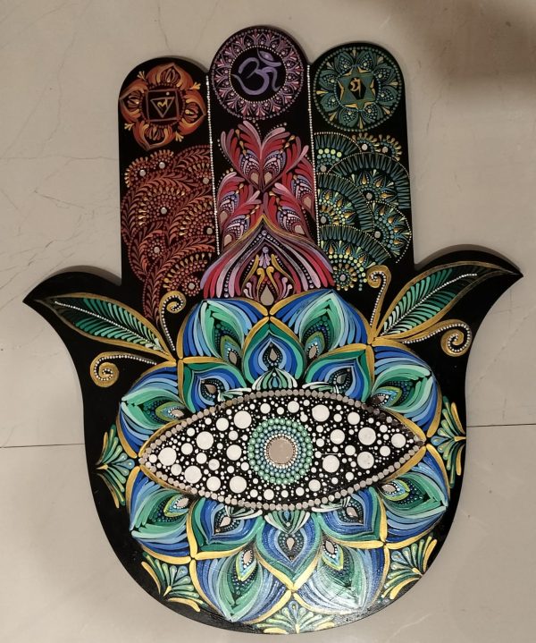 Hamsa hand - Mandala - 04 - Kavita