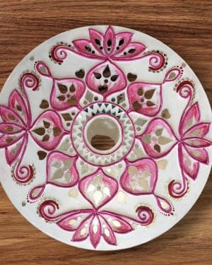 Lotus - Lippan Art - 05 - Kavita